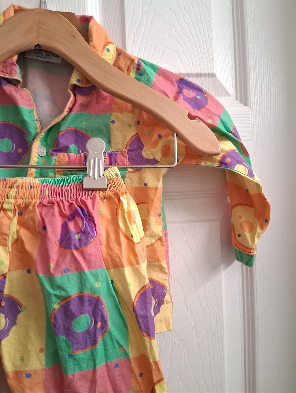 Girls Mod Donut Pajamas 2-3 Years